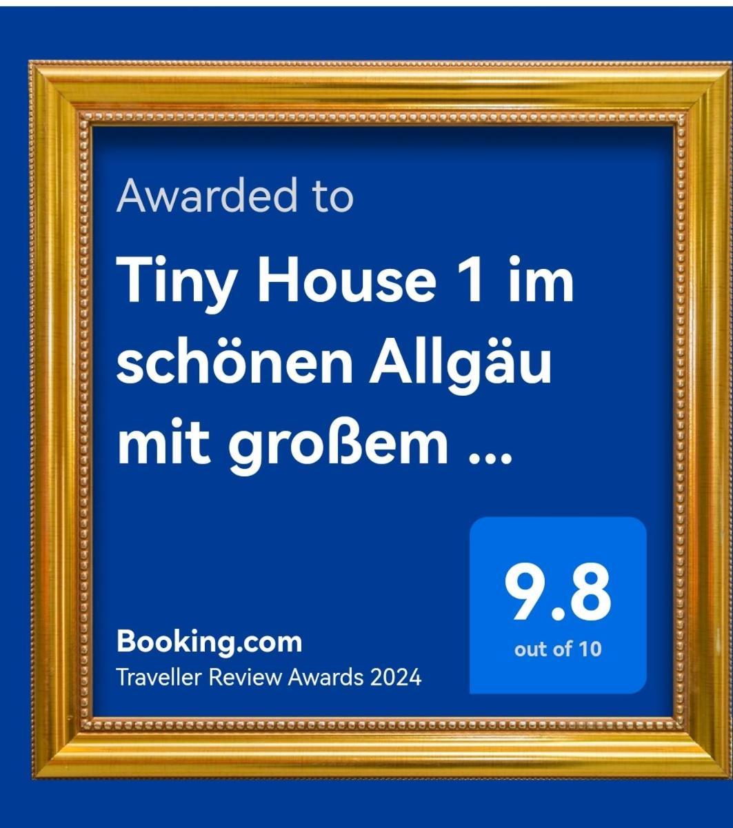 Tiny House 1 Im Schoenen Allgaeu Mit Grossem Garten, Naturnah Bad Wurzach Exteriér fotografie